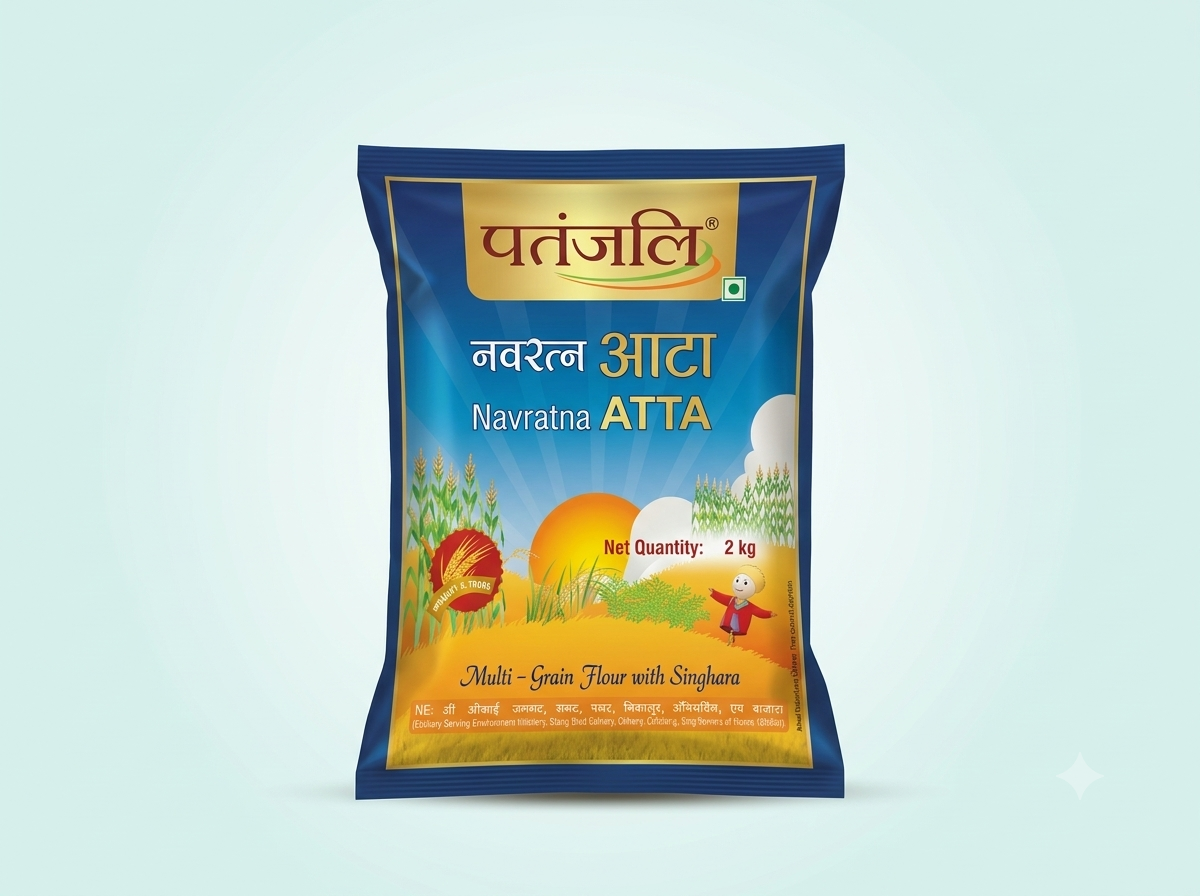 Patanjali Navratna Atta 2 kg pack